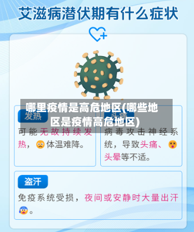 哪里疫情是高危地区(哪些地区是疫情高危地区)-第3张图片