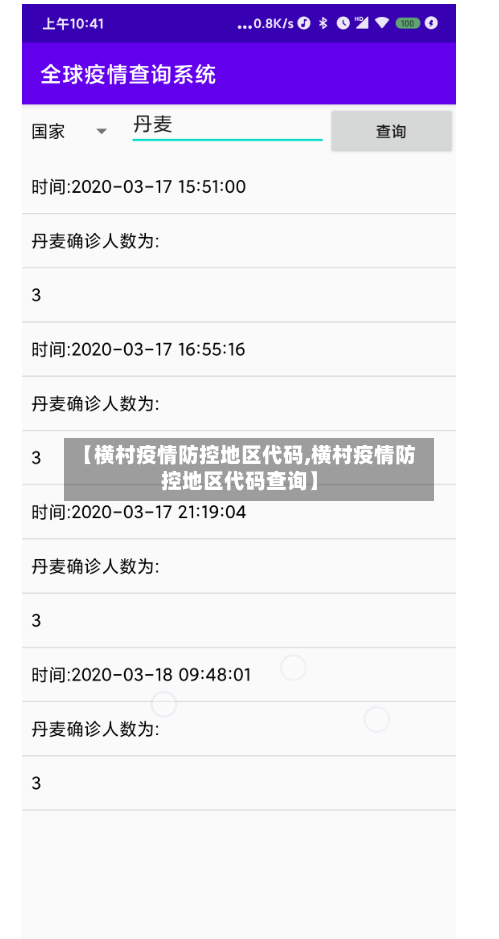 【横村疫情防控地区代码,横村疫情防控地区代码查询】-第2张图片