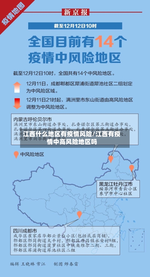 江西什么地区有疫情风险/江西有疫情中高风险地区吗