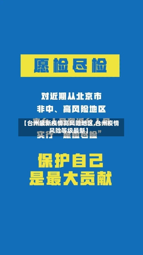 【台州最新疫情高风险地区,台州疫情风险等级最新】-第2张图片
