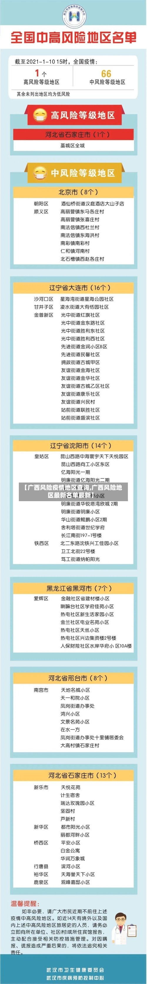 【广西风险疫情地区查询,广西风险地区最新名单最新】